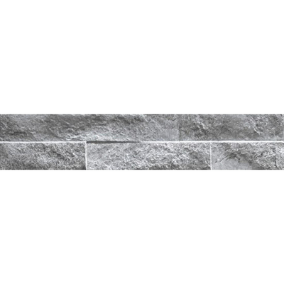 Keradom Rock Wandtegel - 7.5x38.5cm - 10.0mm - Grey