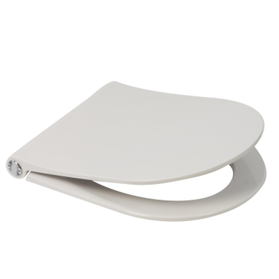 Plieger Kansas Toiletset - UP320 réservoir encastré - wc suspendu - Pressalit abattant wc slim - softclose - plaque de commande blanche - boutons ronds - blanc