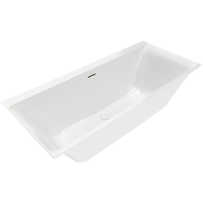 Villeroy & Boch Subway 3.0 baignoire - 180x80cm - rectangulaire encastrée système de remplissage intégré alpin blanc