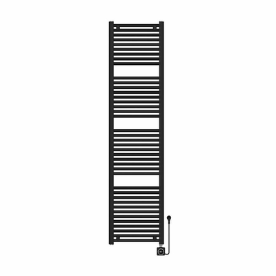 Wiesbaden Elara Elektrische radiator Smart WiFi - 181.7x45cm - mat zwart