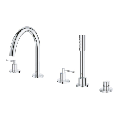 Grohe Atrio 5-gats badrandcombinatie chroom