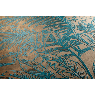Cir chromagic carreau décoratif 60x120cm herbarium décor émeraude bleu mat