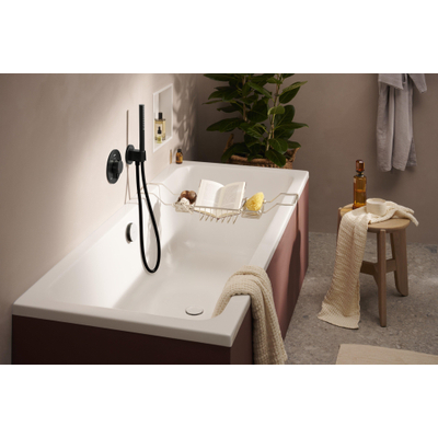 Hansgrohe Addstoris Porte-serviettes mural 65cm chrome noir brossé