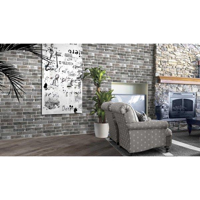 ÉCHANTILLON Ceralto Lineo Loft Carrelage mural 16x40cm 10mm grès cérame Cenere
