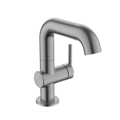 Crosswater 3ONE6 Lever Wastafelmengkraan - 18.5cm - opbouw - slate gunmetal (antraciet)