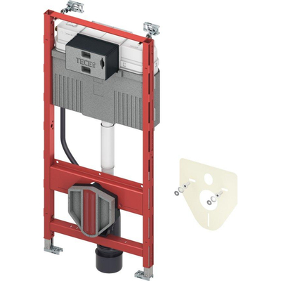 TeCe TeCeProfil réservoir encastré - pour WC suspendu - 112cm - 15cm - fixation murale et set d’isolation phonique