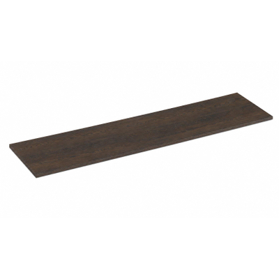 HR meuble de salle de bain Matrix plan - 140,2x45x1,8cm - carbone