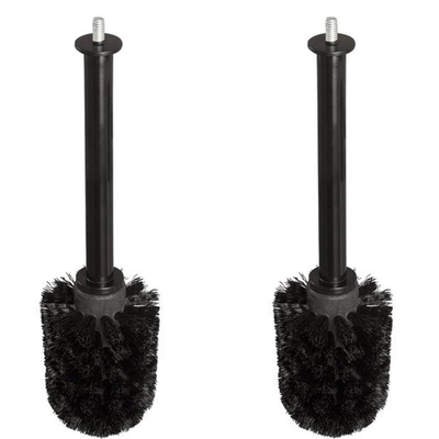 Geesa Hotel tête de brosse avec connecteur noir (2 pièces)