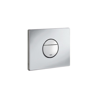 GROHE Nova cosmopolitan Plaque de commande WC small verticale/horizontale chrome mat