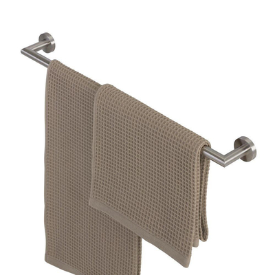 Geesa Nemox Handdoekrek Stainless Steel Handdoekhouder - 64.8cm RVS - geborsteld