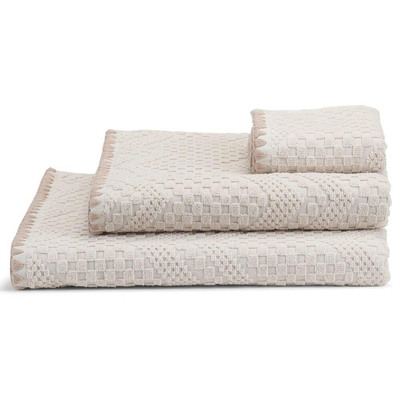 Sealskin Porto Gastendoek Katoen 30x50 cm Ivoor SHOWROOMMODEL