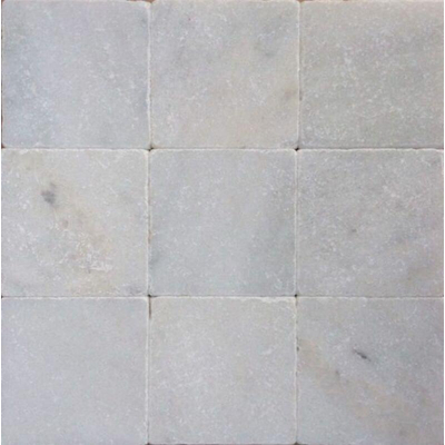 Jabo Anticato carrelage sol 10x10cm résitant au gel convient pour chauffage au sol marbre blanc