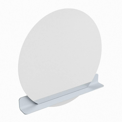 Mondiaz SPOT miroir – Ø 100 cm – avec tablette – Clay (brun)
