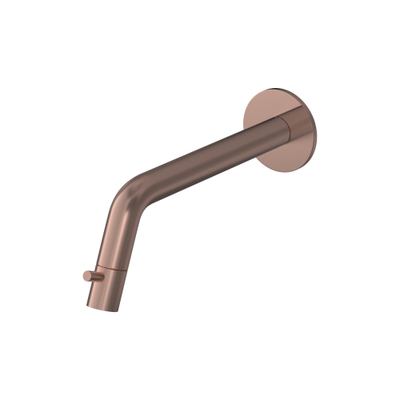 Hotbath Buddy Robinet de lave-mains - bec 18,6cm - encastré - recoupable - PVD - cuivre brossé