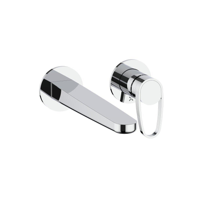 Crosswater Lazo Wastafelkraan - inbouw - hoogglans chroom