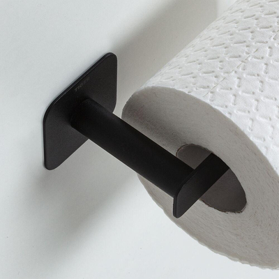 Tiger Colar Porte-papier toilette - sans couvercle - Noir