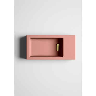 Clou (New)Flush/First bonde+raccord de siphon or brossé PVD