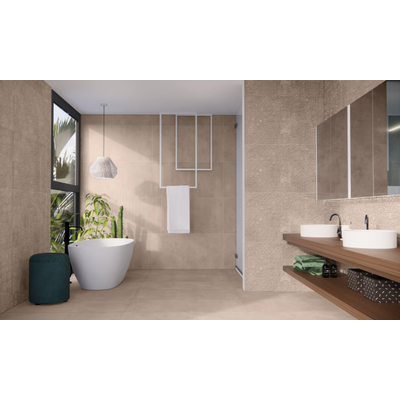 SAMPLE Prissmacer Cerámica Beton Cire Bercy carrelage sol et mur aspect béton Terra mat