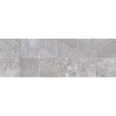 SAMPLE Metropol Iconic Decortegel 30x90cm 10.6mm gerectificeerd Grey