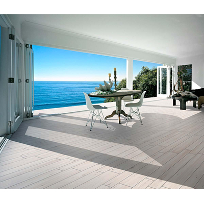 Terravito Darivo carrelage sol et mur - 30x160cm - 9mm - rectifié - (Blanc)