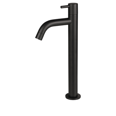 Differnz Fonteinkraan Hoog 28.5 x 11.5 cm mat zwart OUTLETSTORE