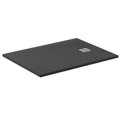 Ideal Standard Ultraflat Solid douchebak rechthoekig 160x100x3cm zwart