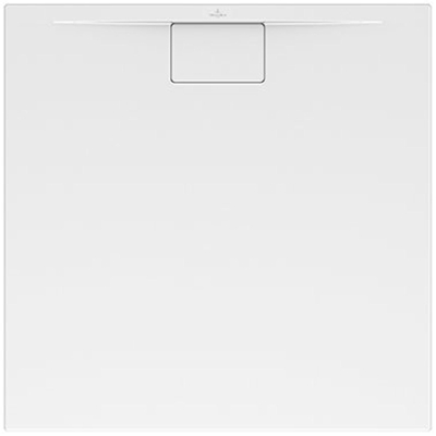 Villeroy & Boch Architectura Metalrim douchebak acryl vierkant - 90x90x4.8cm - White Alpine (glans wit)