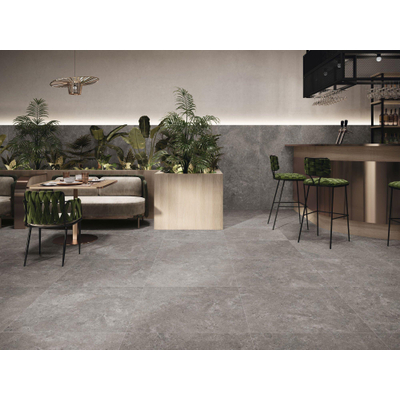 SAMPLE Terravito Larino wand- en vloertegel - 60x60cm - 9mm - gerectificeerd - Grijs