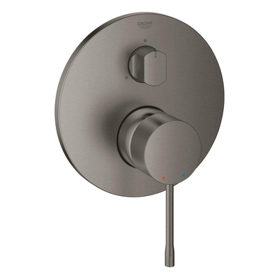 Grohe Essence New Douchekraan Inbouw - 2 knoppen - mengkraan - brushed hard graphite (antraciet)
