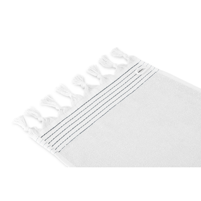 Walra Soft Cotton Hamam Serviette d'invité lot de 2 30x50cm 360 g/m2 Blanc