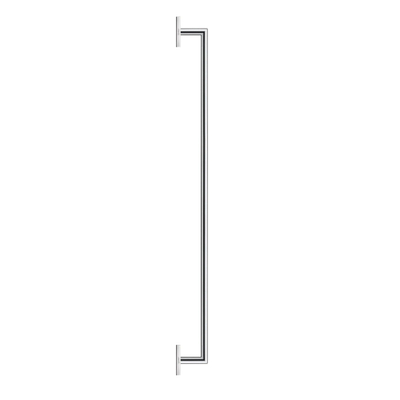 Duravit Karree Handdoekhouder - 80cm - hoogglans chroom