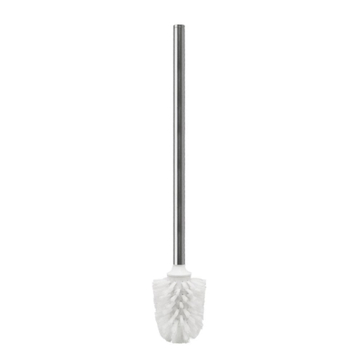 Emco Rondo 2 borstelkop wit borstelsteel chroom