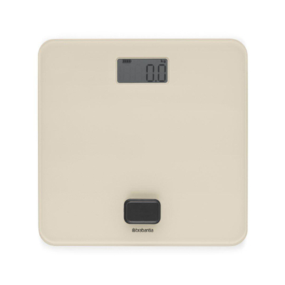 Brabantia ReNew Personenweegschaal - tot 150kg - dynamo - soft beige