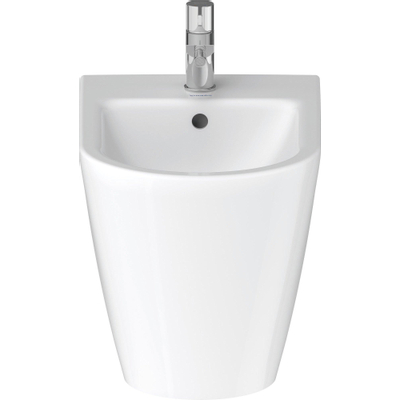 Duravit D-neo Staand bidet - 58x37x40cm - met overloop - wit