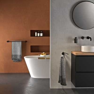 Tiger Urban Porte-serviettes double 60 cm Noir