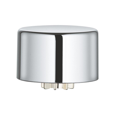 GROHE Bouton-poussoir Rond Pour chasse d'urinoir Chromé