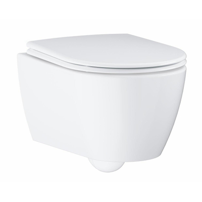 GROHE Essence hangtoilet – spoelrandloos – verdekte bevestiging – 36 x 54 cm – glans wit PureGuard