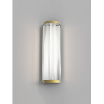 Astro Versailles 400 LED Lampe murale 40x12.5x8.9cm IP44 éclairage intégré doré mat