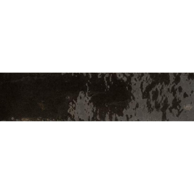 Ceralto Pavero Urban Wandtegel - 6x24cm - 10.0mm - Nero