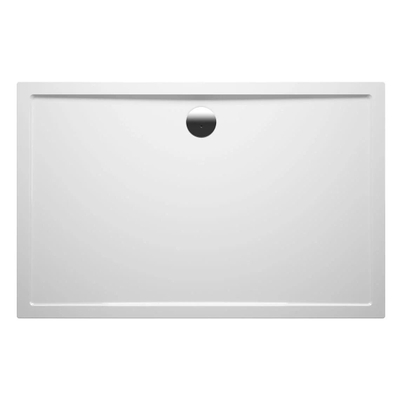 Riho Zurich douchebak - 140x80x4.5cm - rechthoek - acryl - wit