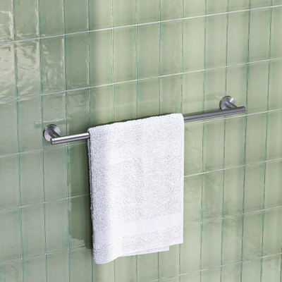 Brauer handdoekrek - 61cm - RVS geborsteld