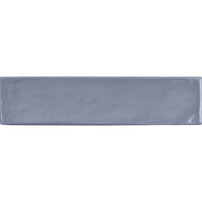 Ceralto Ivarno Grain Carreau mural 6x24cm 10mm Blu Avio