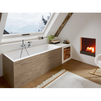 Villeroy & Boch Subway 3.0 bad rechthoek - 180x80cm duo - met afvoer - glans wit