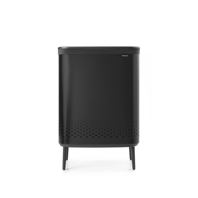 Brabantia Bo Hi Wasbox - 2x45 liter - mat zwart