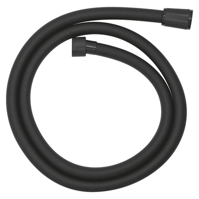 Grohe Silverflex Doucheslang - 125cm - glad - phantom black (zwart)