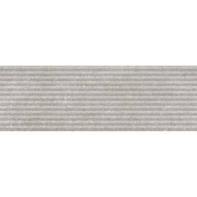 Ceralto Karavero wandtegel - 40x120cm - 10.8mm - decor - gerectificeerd - mat ceniza