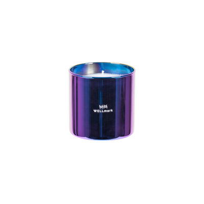 Wellmark Brave collection Bougie parfumée - grande - violet métallisé
