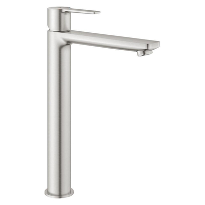 GROHE Lineare New waterbesparende wastafelkraan XL-size supersteel