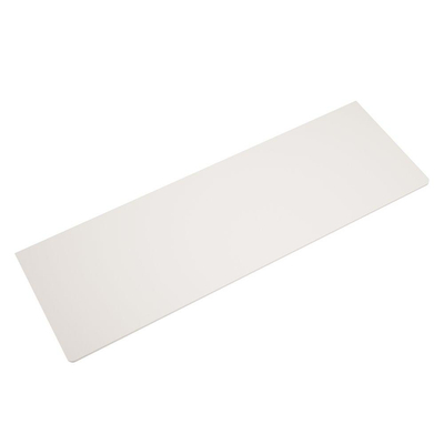Saniclass Tops Topblad - 200x1.2x46cm - afgeronde hoeken - mat cotton (beige)