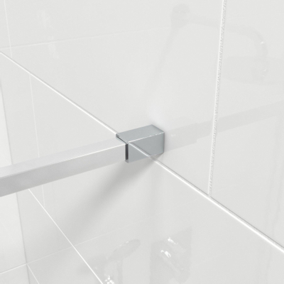 Marenza Bellini Inloopdouche - 80x200cm - mat glas - chroom